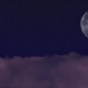 Night Starry Sky With Clouds - VideoHive Item for Sale