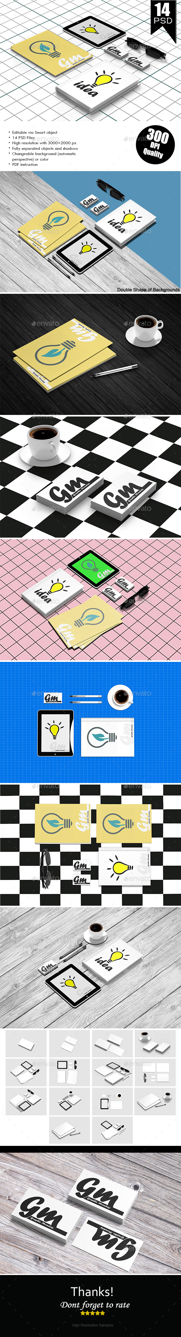 Branding / Stationary Mock-up - Stationery Print