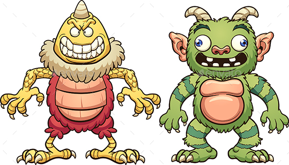 Cartoon Monsters - Monsters Characters