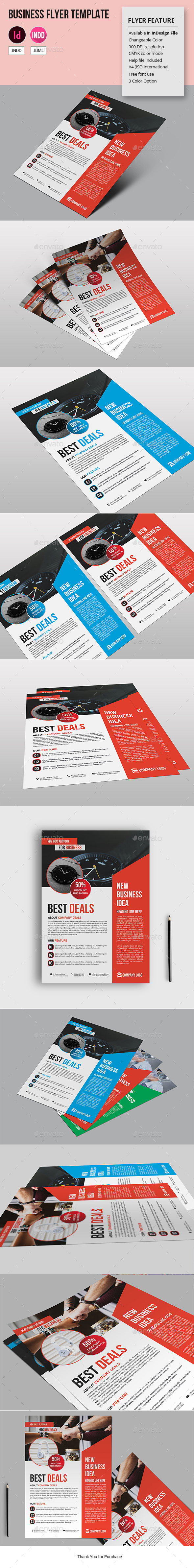 Business Flyer Template - Corporate Flyers