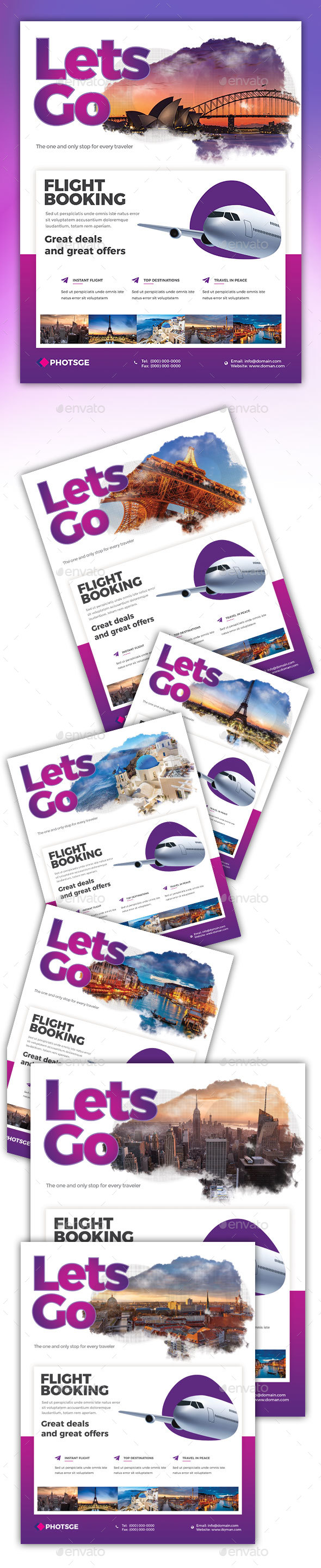 Travel Flyer - Commerce Flyers