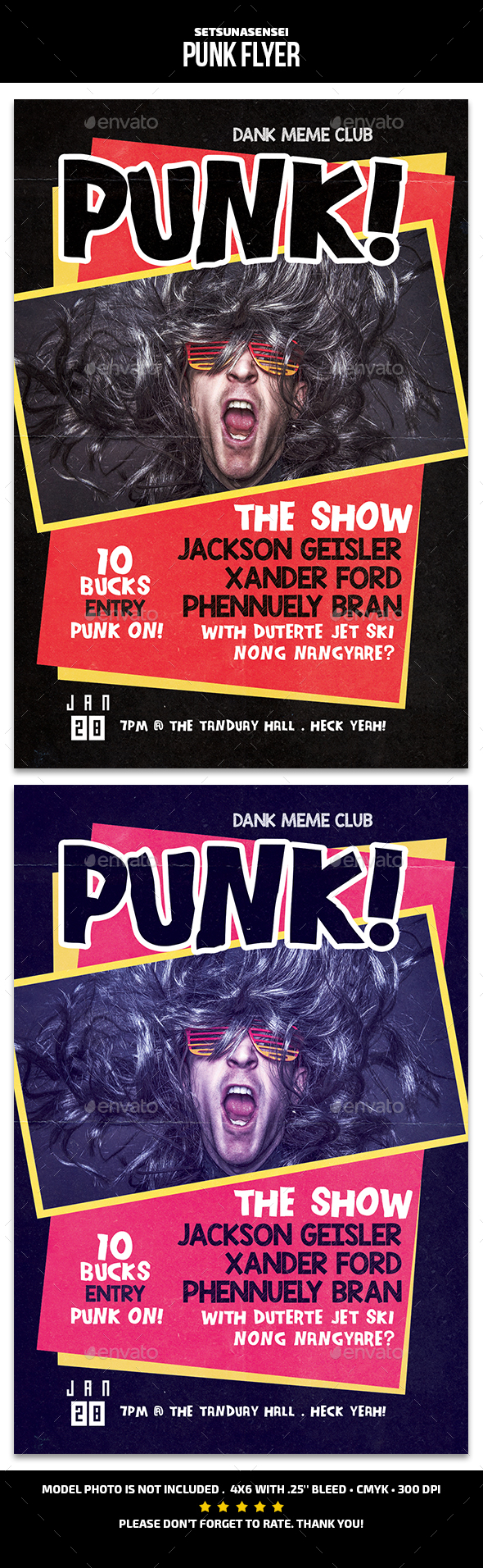 Punk Flyer - Concerts Events