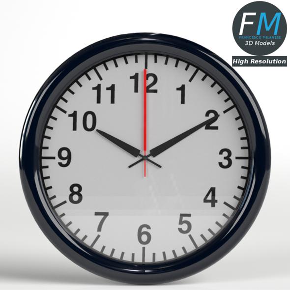 Office Wall Clock 1 - 3DOcean Item for Sale
