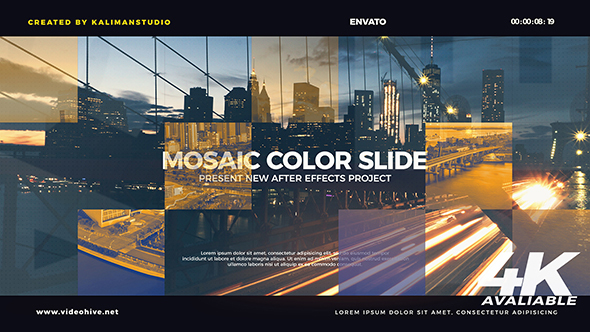 Mosaic Color Slide - VideoHive 21223817