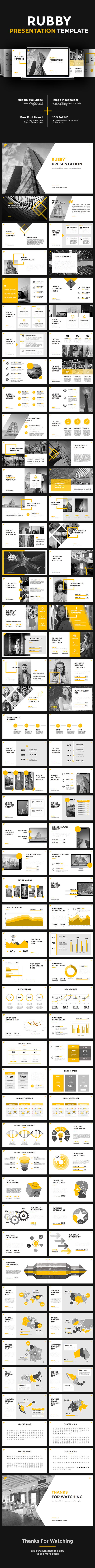 Rubby Keynote - Keynote Templates Presentation Templates