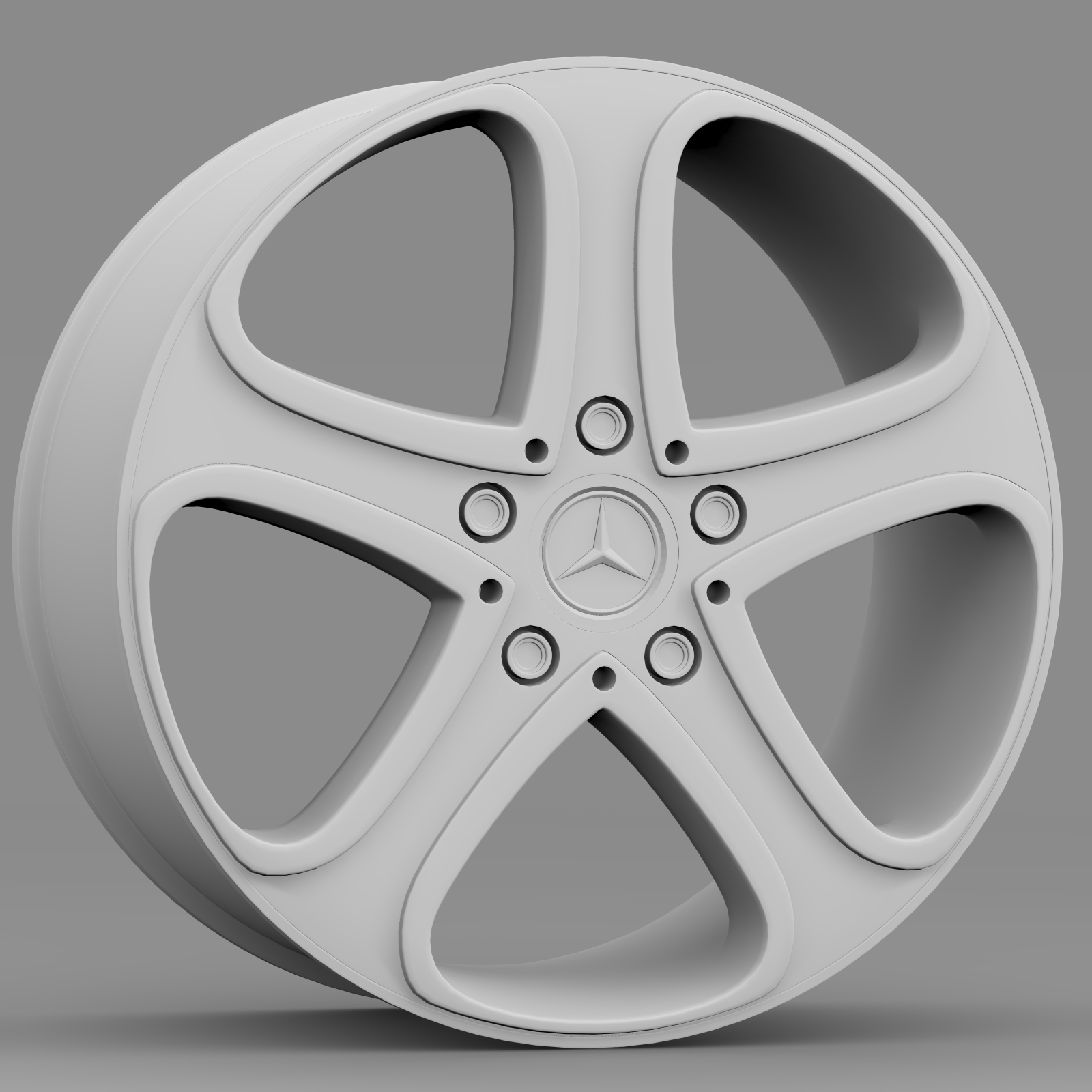 Mercedes Benz rim by stiv3d | 3DOcean