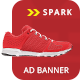 Spark Shopping HTML 5 Animated Google Banner