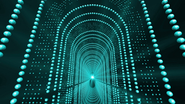 Particles Tunnel Loop, Motion Graphics | VideoHive