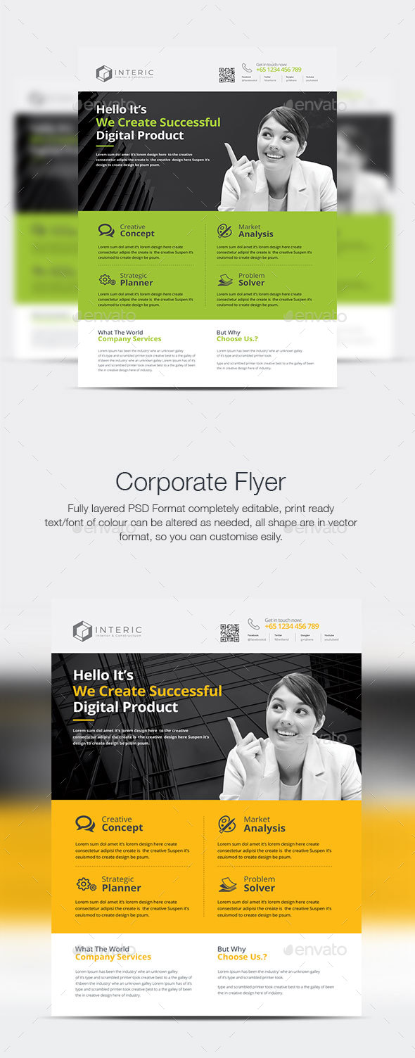 Creative Business Flyer - Corporate Flyers