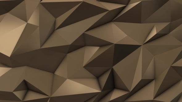 Gold Abstract Low Poly Triangle Field alt