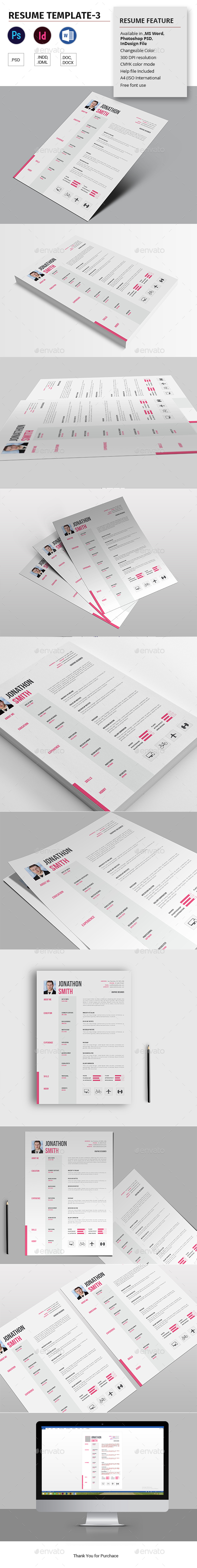 Resume Template-3 - Resumes Stationery