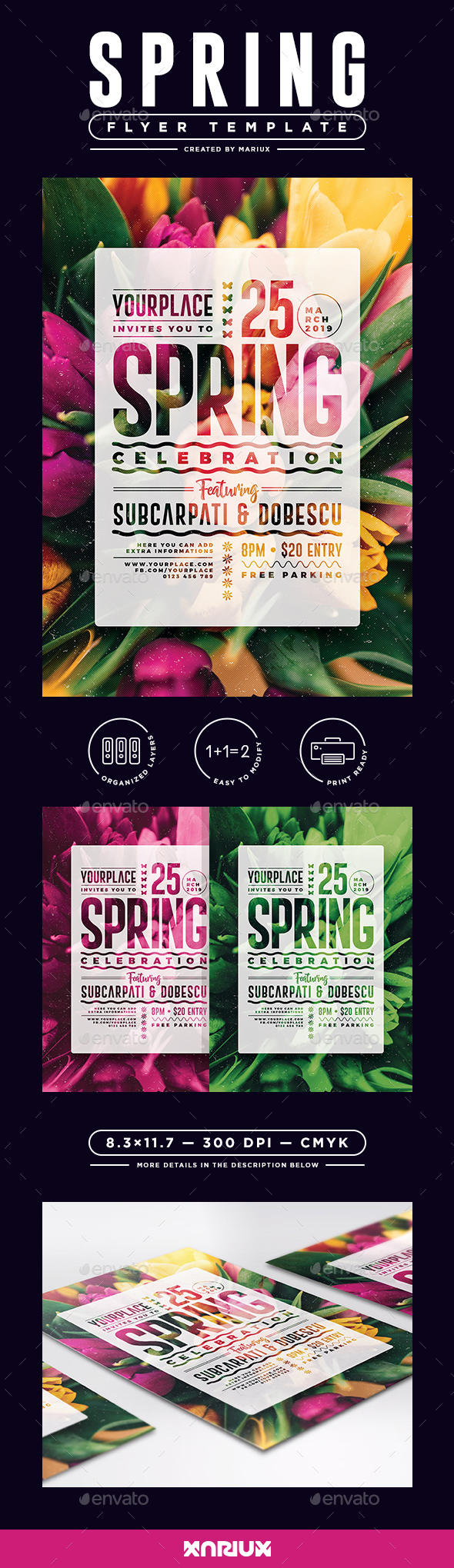 Spring Flyer/Poster - Events Flyers
