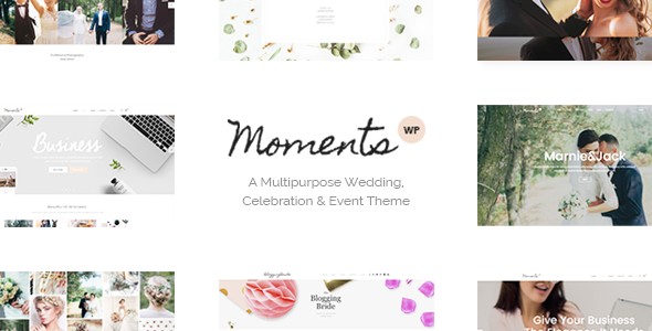 Moments - WeddingEvent - ThemeForest 16818524
