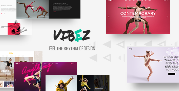 Vibez - Dynamic Theme for Dance Studios and Instructors