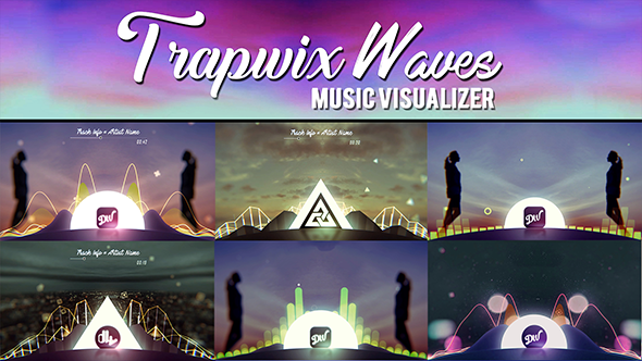 TrapWix Waves Music Visualizer