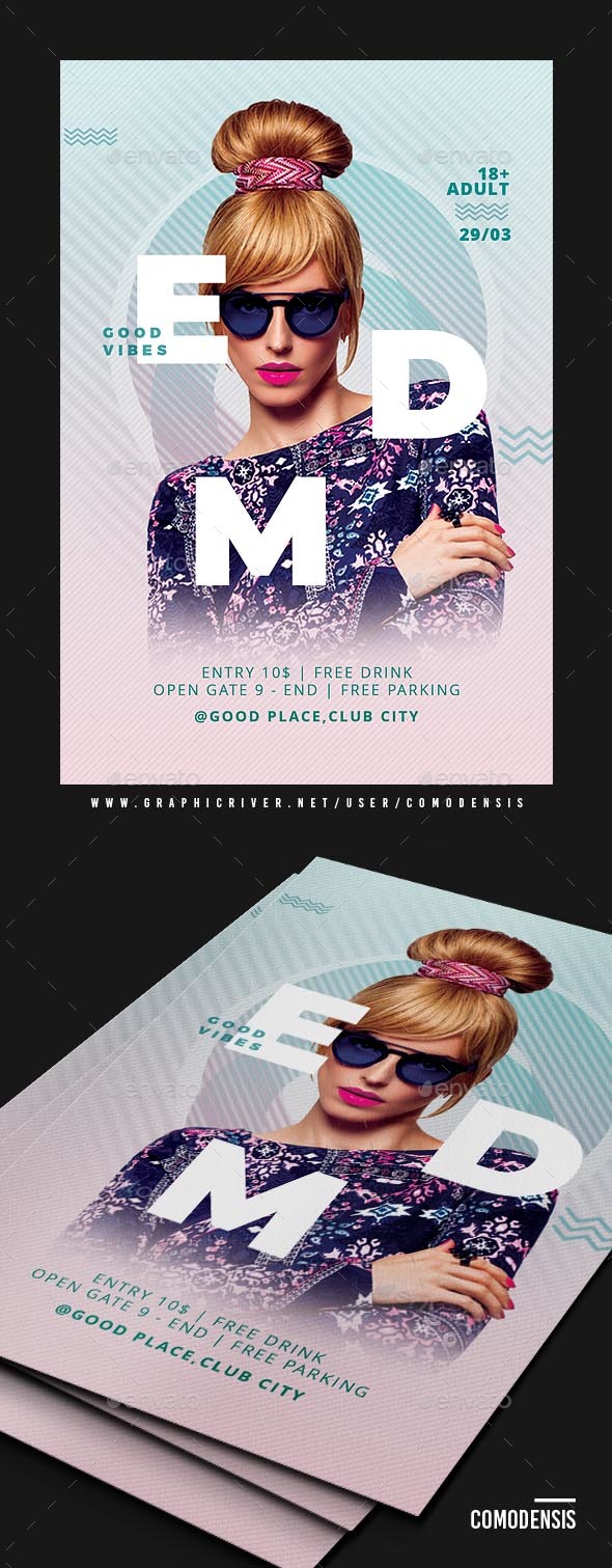 EDM Dj Party - Clubs & Parties Events
