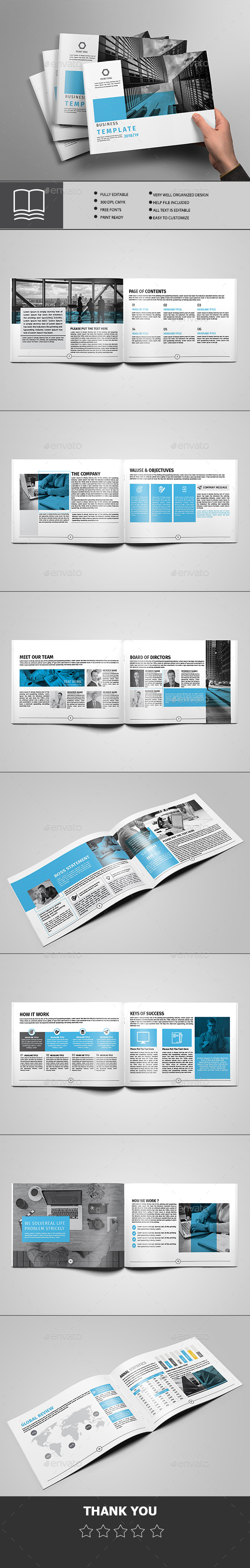 Brochure 16 Page - Brochures Print Templates