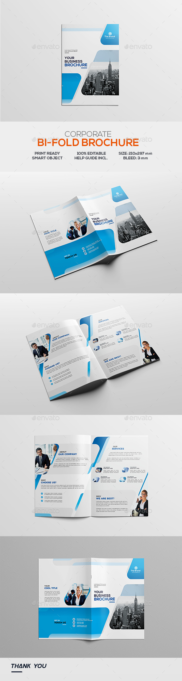 Corporate Bifold Brochure - Corporate Brochures
