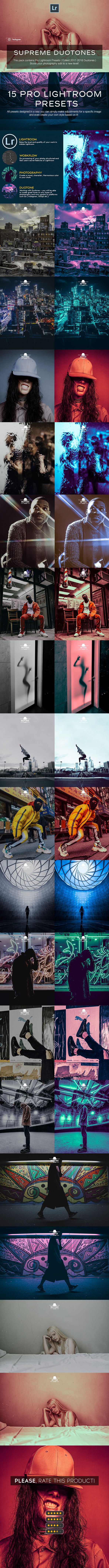Duotone Lightroom Presets - Cinematic Lightroom Presets