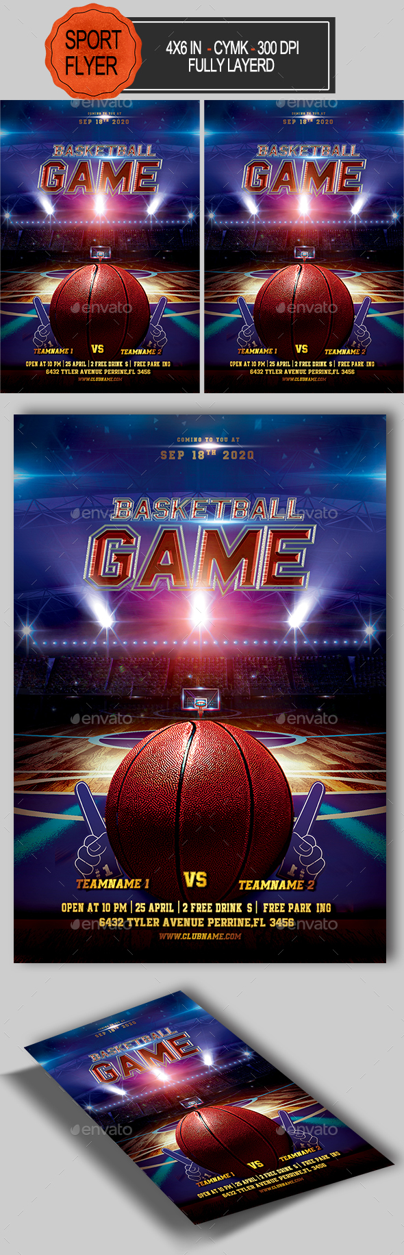 Basketball Flyer - Sports Events