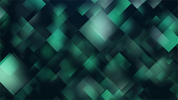 Green Polygonal Modern Background