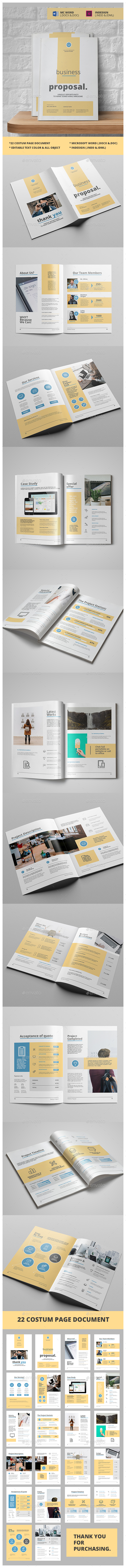 Business Proposal - Proposals & Invoices Stationery