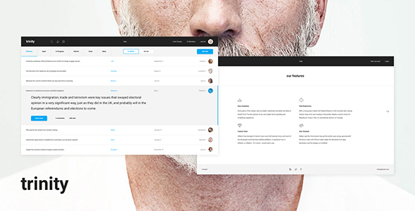 Trinity - Dashboard - ThemeForest 19279134