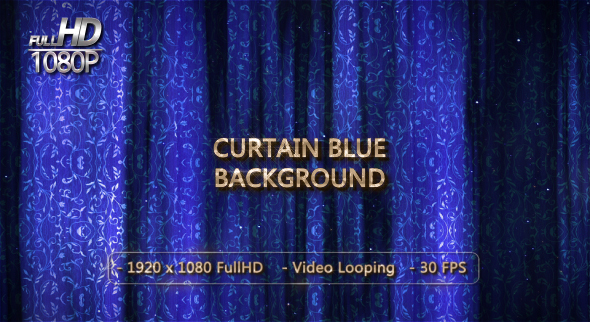 Curtain Blue