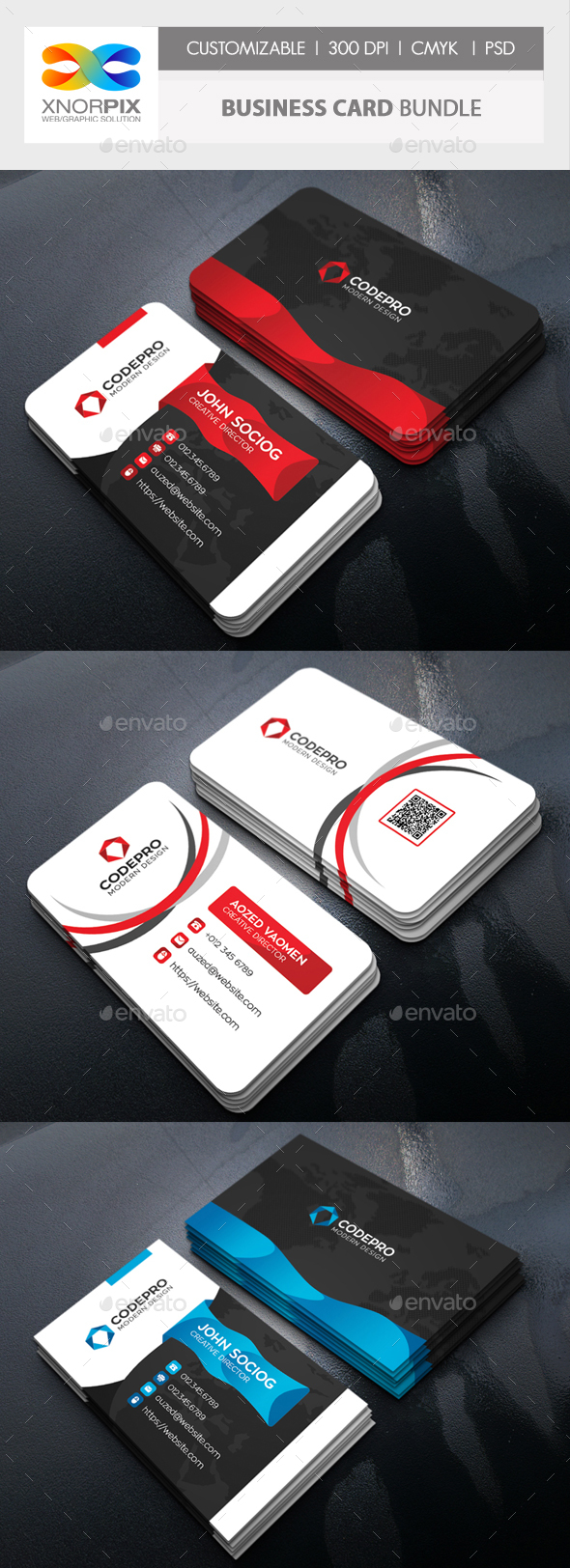 Business Card Bundle - Corporate Business Cards