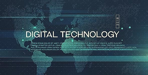 Digital Introduction - VideoHive 21525639
