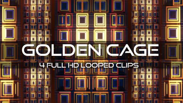 Golden Cage VJ Loop