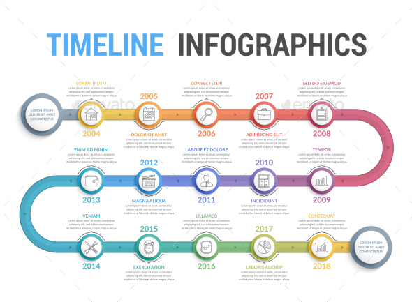 Timeline Infographics - Infographics