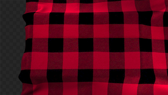 Red Plaid Cloth Reveal 01