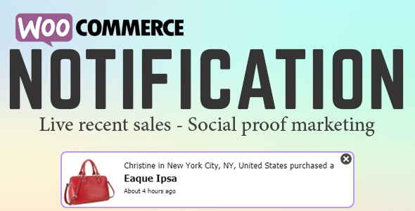 WooCommerce Notification - Boost Your Sales - CodeCanyon Item for Sale