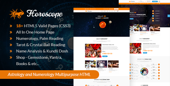 Jyotish HTML Template - 15