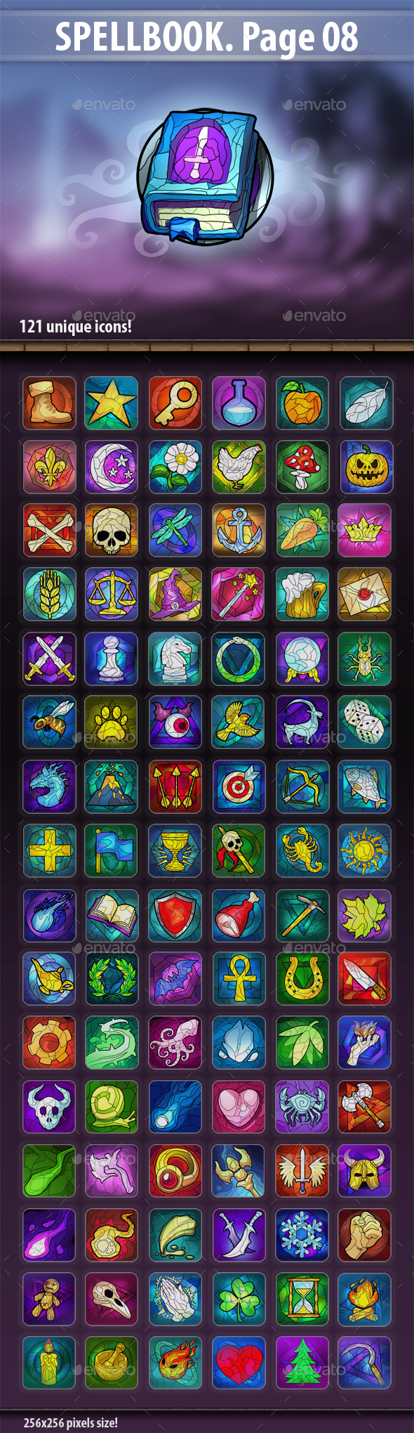 SpellBook Page 08 - Miscellaneous Game Assets