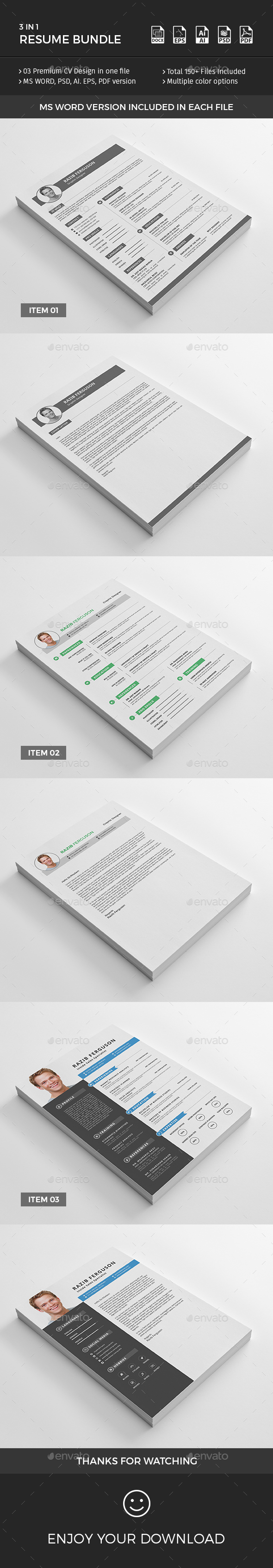 Resume Bundle - Resumes Stationery