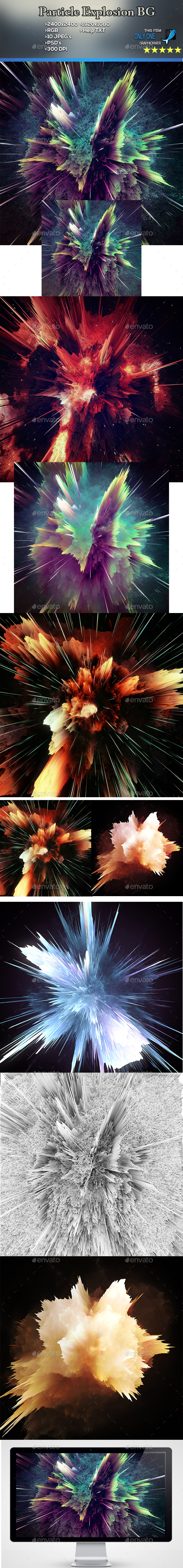 Nebula Explosion - Abstract Backgrounds