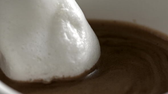 Pouring Coffee Latte Cappuccino