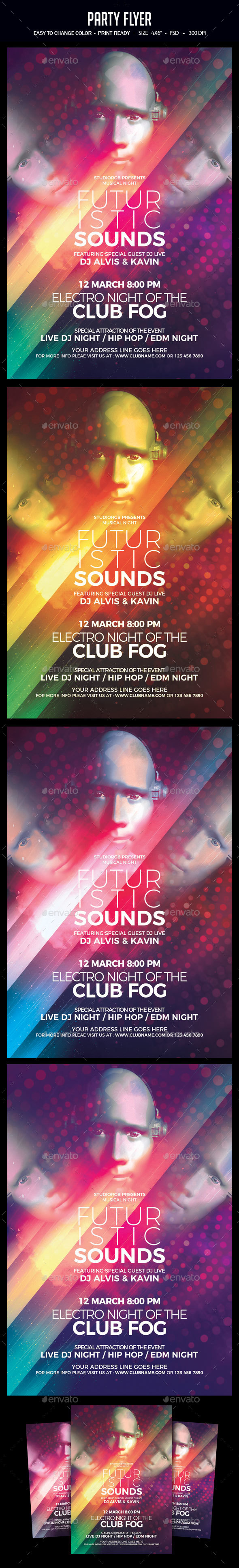 Party Flyer - Clubs & Parties Events