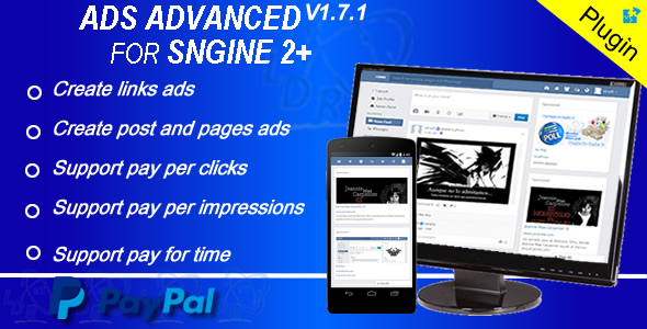 Plugin Ads Advanced For Sngine - CodeCanyon Item for Sale