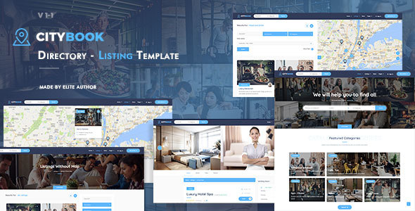 Citybook - Directory & Listing Template - Business Corporate
