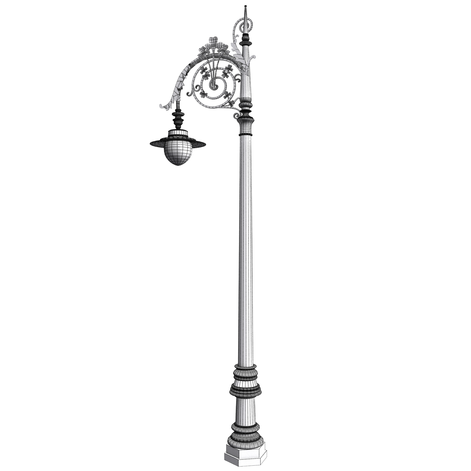 Street Light 3D Model by Polygon3d 3DOcean