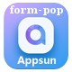Appsun Form-pop – Responsive Bootstrap Form