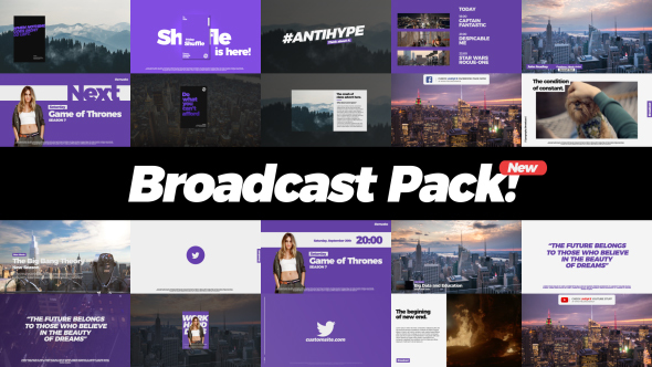 Broadcast Pack By Undertale Videohive