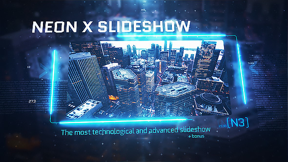 Neon X Slideshow - VideoHive 21537460