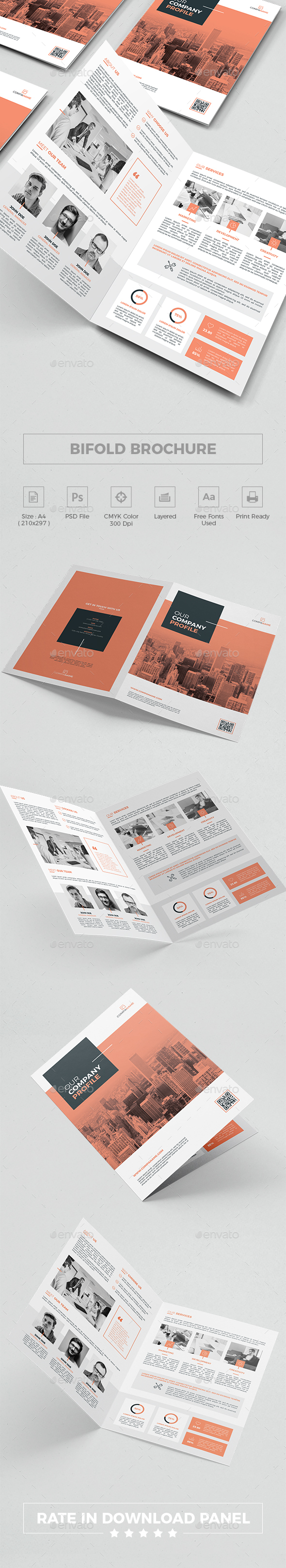 Bifold Brochure - Brochures Print Templates