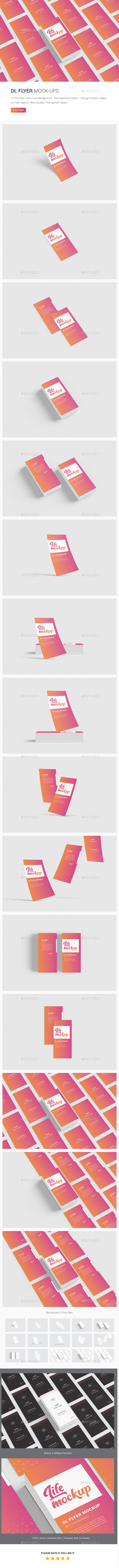 DL Flyer Mockup - Flyers Print