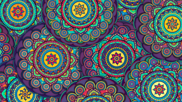 Mandala Colorful Pattern