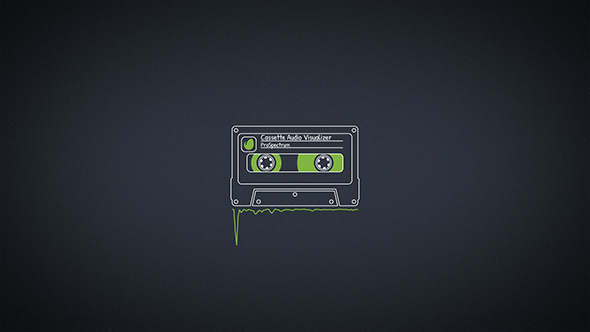 Cassette Audio Visualizer By Prospectrum 